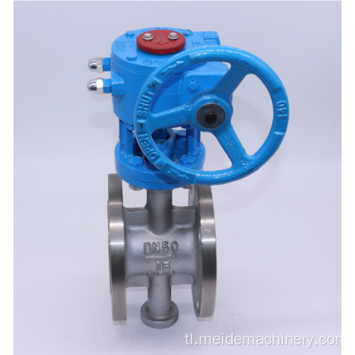 Hindi kinakalawang na asero flange Butterfly valve